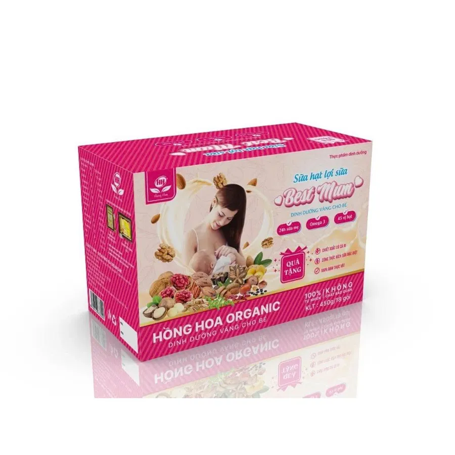 Sữa Hạt Lợi Sữa Best Mum Từ Cỏ Cà Ri Và Các Hạt Lợi Sữa
