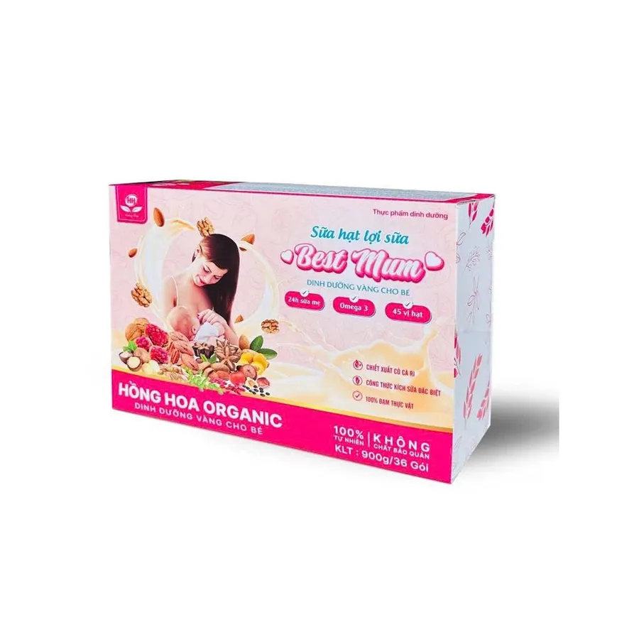 Sữa Hạt Lợi Sữa Best Mum Từ Cỏ Cà Ri Và Các Hạt Lợi Sữa