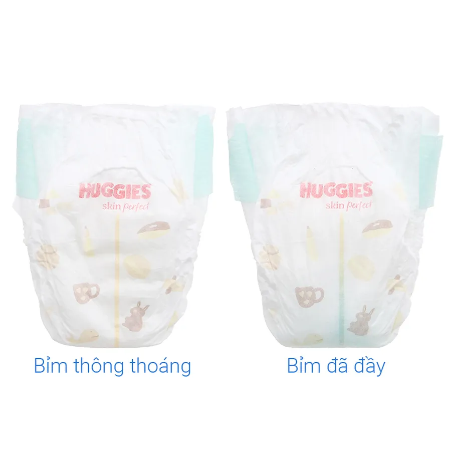 Tã dán Huggies Skin Perfect size NB 70 miếng (Dưới 5 kg) giao bao bì ngẫu nhiên