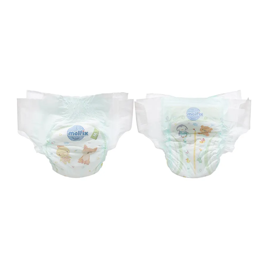 Tã dán Molfix thiên nhiên size M 76 miếng (6 - 11 kg)