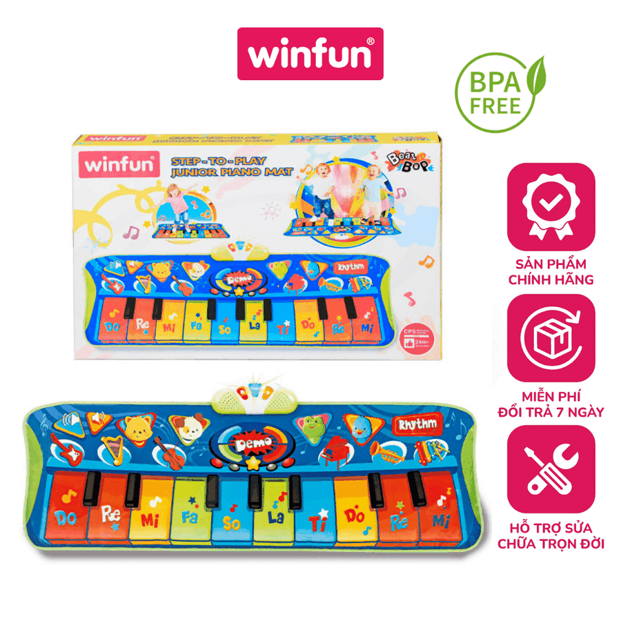 Thảm nằm chơi cho bé - Thay đổi theo từng giai đoạn phát triển của bé - Winfun 710000-NL