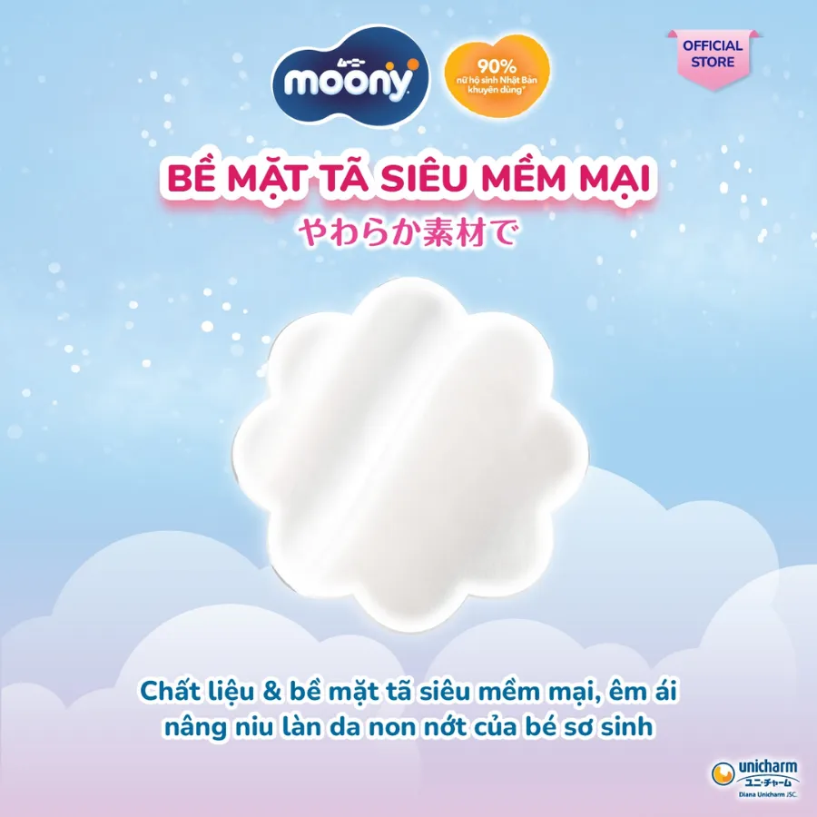 Bỉm tã quần Moony bé gái size XXL 26 miếng (13-28kg) (giao bao bì ngẫu nhiên)