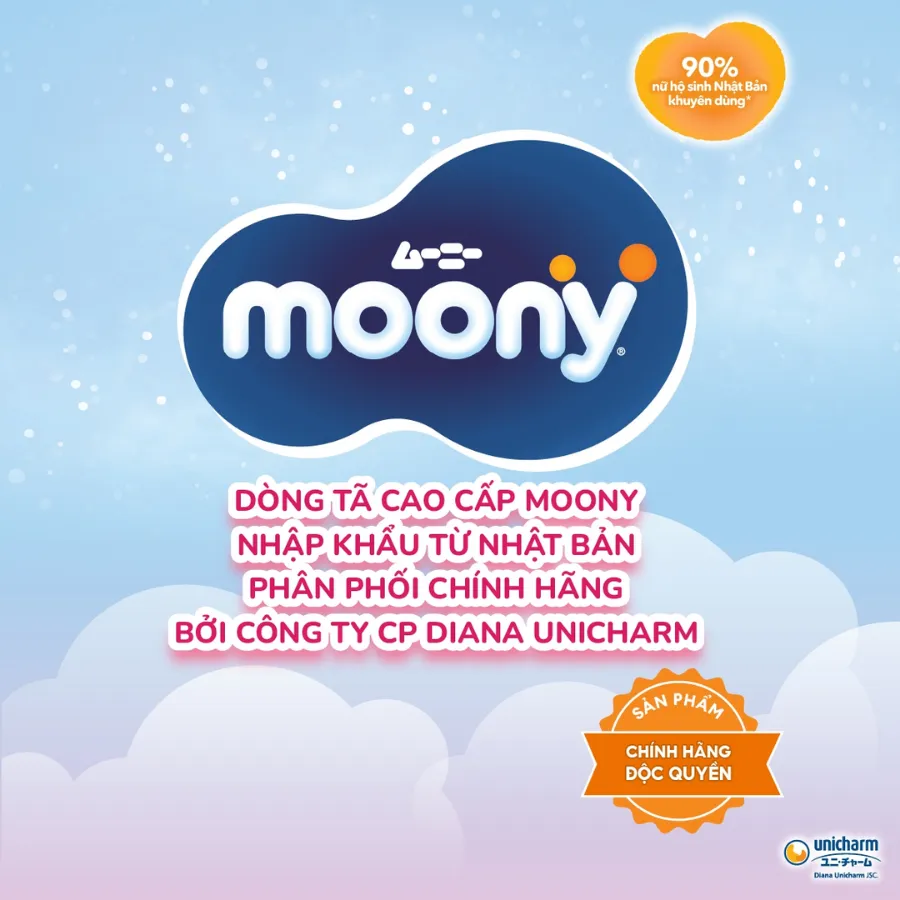 Bỉm tã quần Moony bé gái size XXL 26 miếng (13-28kg) (giao bao bì ngẫu nhiên)