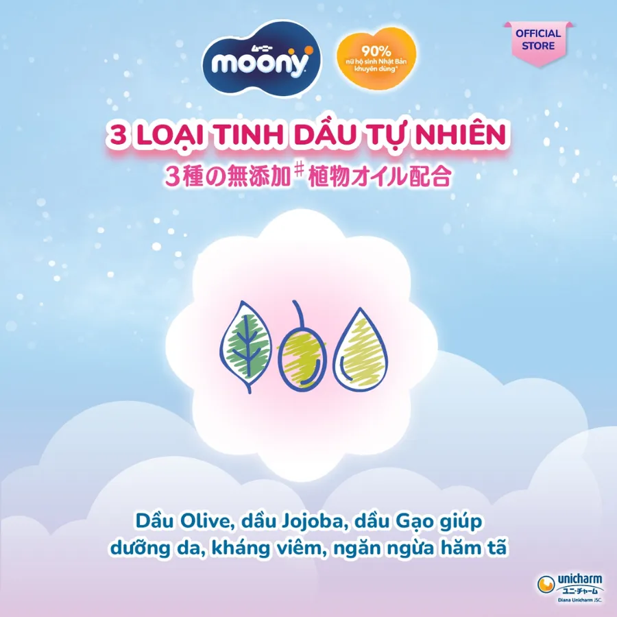 Bỉm tã quần Moony bé gái size XXL 26 miếng (13-28kg) (giao bao bì ngẫu nhiên)