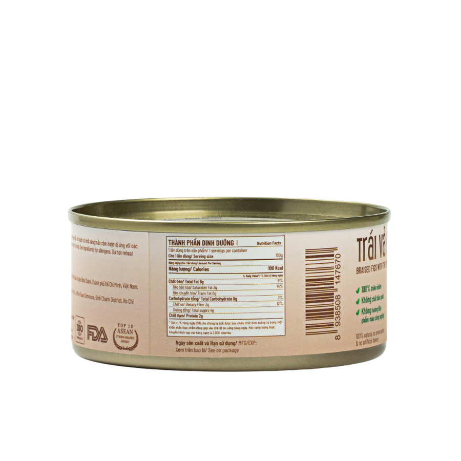 Trái vả kho ngũ vị ăn liền 140g