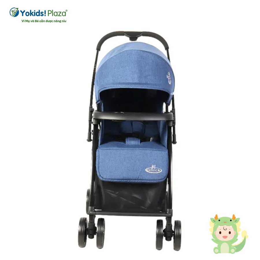 Xe đẩy 2 chiều C8 Plus - Gấp gọn tiện lợi mang đi du lịch, đi chơi