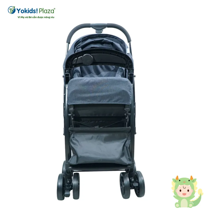 Xe đẩy 2 chiều C8 Plus - Gấp gọn tiện lợi mang đi du lịch, đi chơi