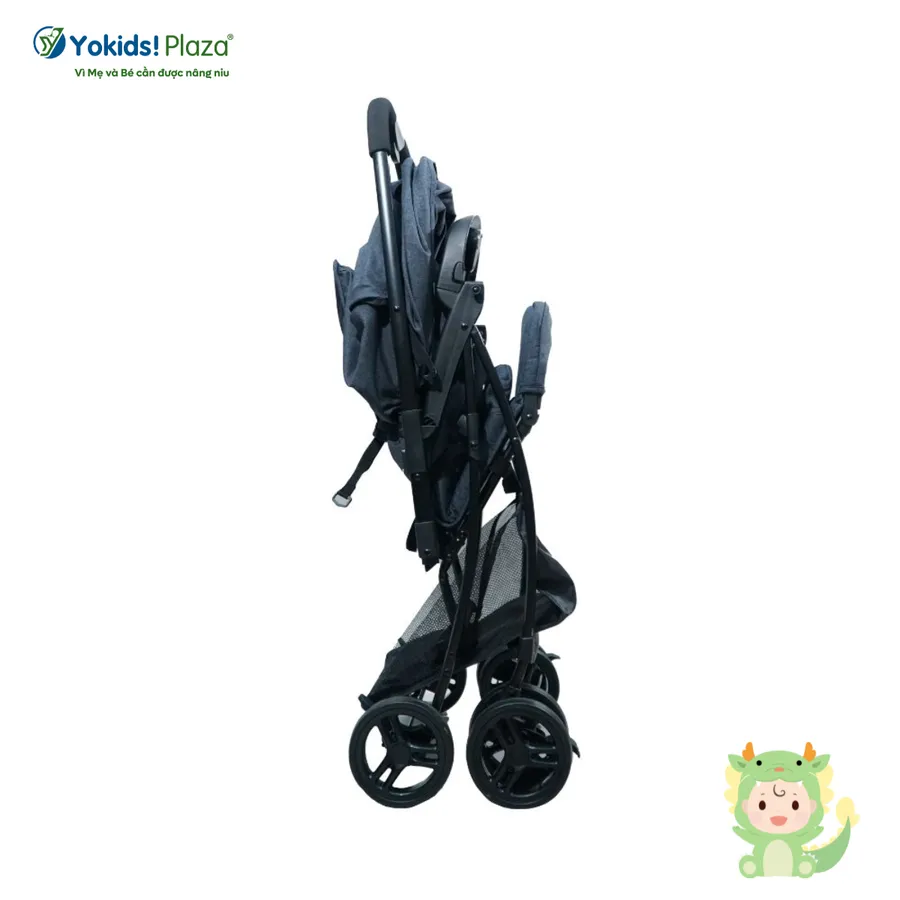 Xe đẩy 2 chiều C8 Plus - Gấp gọn tiện lợi mang đi du lịch, đi chơi