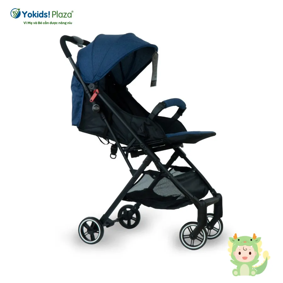 Xe đẩy gấp gọn Gluck C-3A - Thiết kế siêu nhẹ, tiện lợi cho việc di chuyển