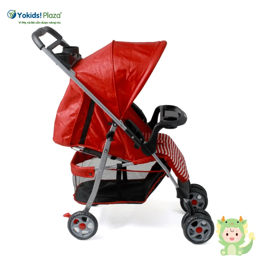 Xe đẩy Gluck C8 - M đa chức năng tiện dụng cho bé từ sơ sinh