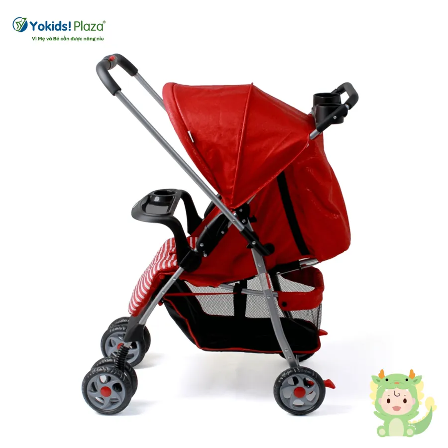 Xe đẩy Gluck C8 - M đa chức năng tiện dụng cho bé từ sơ sinh