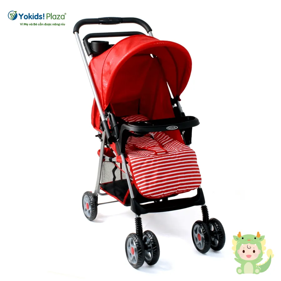 Xe đẩy Gluck C8 - M đa chức năng tiện dụng cho bé từ sơ sinh