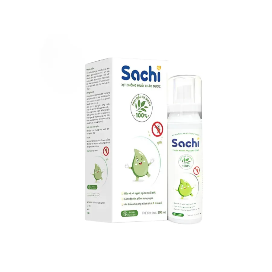 Xịt chống muỗi thảo dược 100ml