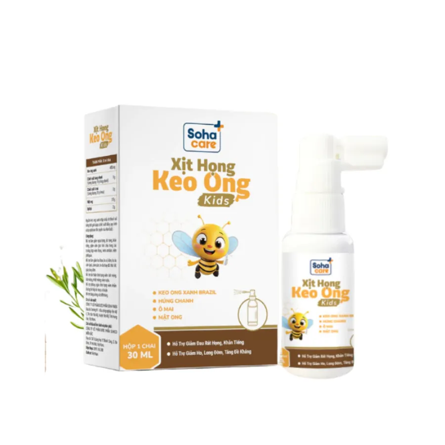 Xịt Họng Keo Ong Kids 30ml