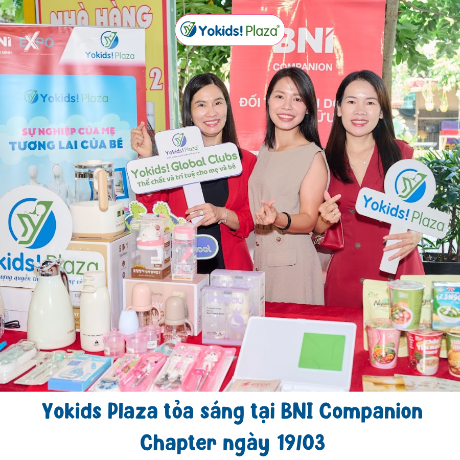 Yokids Plaza tỏa sáng tại BNI Companion Chapter ngày 19/03