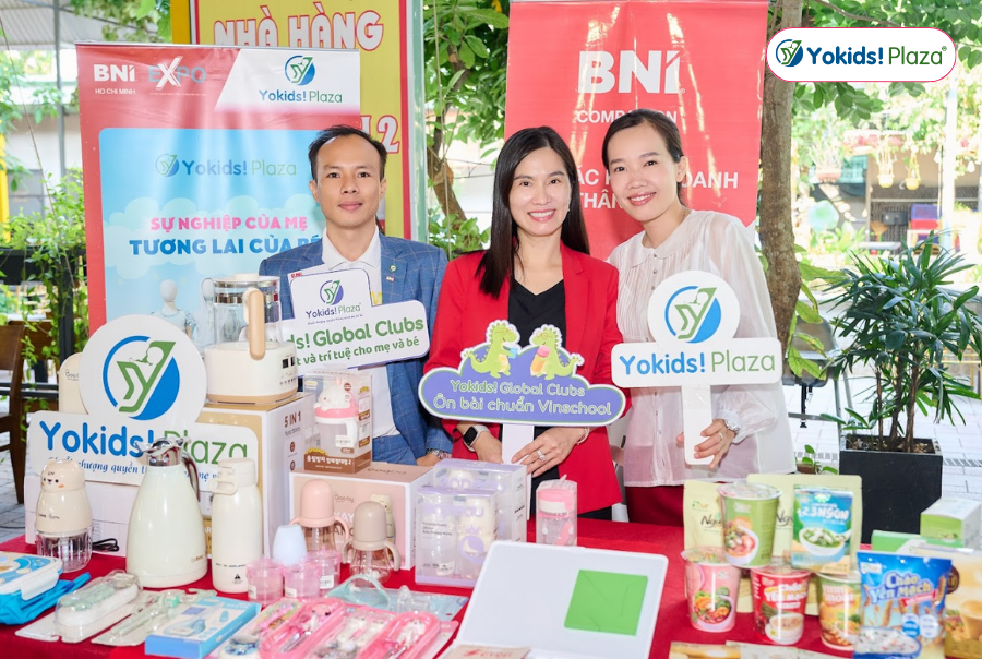 Yokids Plaza tỏa sáng tại BNI Companion Chapter ngày 19/03 Yokids Plaza tỏa sáng tại BNI Companion Chapter ngày 19/03