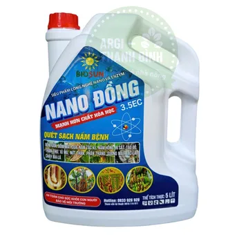 Nano Đồng 5000ml – Đặc Trị Nấm Bệnh, Cháy Bì Lá, Thán Thư, Rỉ Sắt, Thối Trái, Nứt Thân Xì Mủ