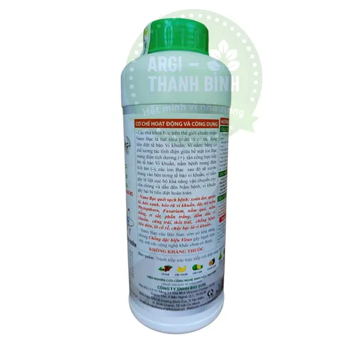 Siêu Chế Phẩm Sinh Học Nano Bạc 1000ml – Giải Pháp Hiệu Quả Chống Vi Khuẩn Gây Bệnh