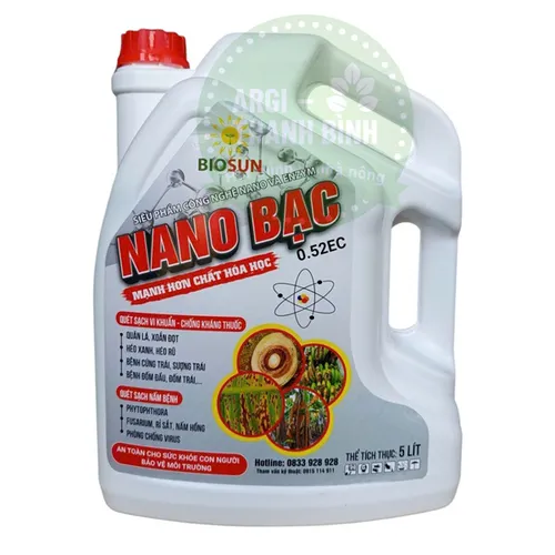 Siêu Chế Phẩm Sinh Học Nano Bạc 5000ml – Giải Pháp Hiệu Quả Chống Vi Khuẩn Gây Bệnh