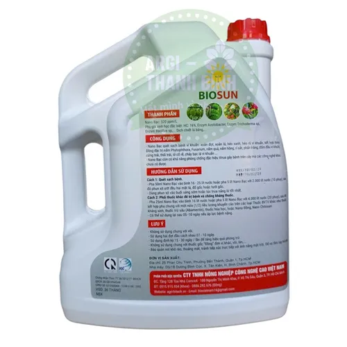 Siêu Chế Phẩm Sinh Học Nano Bạc 5000ml – Giải Pháp Hiệu Quả Chống Vi Khuẩn Gây Bệnh