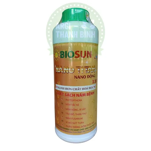 Nano Đồng 1000ml – Đặc Trị Nấm Bệnh, Cháy Bì Lá, Thán Thư, Rỉ Sắt, Thối Trái, Nứt Thân Xì Mủ