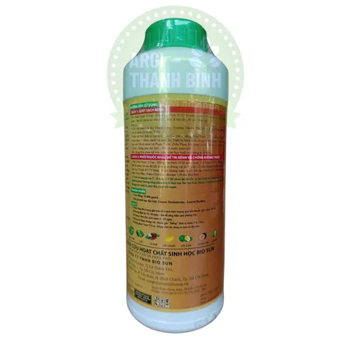 Nano Đồng 1000ml – Đặc Trị Nấm Bệnh, Cháy Bì Lá, Thán Thư, Rỉ Sắt, Thối Trái, Nứt Thân Xì Mủ
