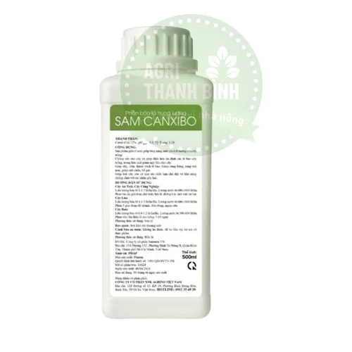 Phân Bón Lá Canxi 12% – Hạn Chế Rụng Hoa, Nứt Trái, Tăng Cường Độ Cứng Cáp Cho Cây