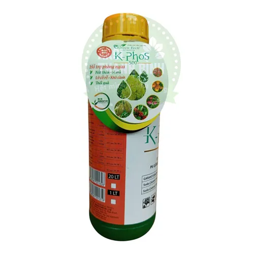 Phân Bón Lá K Phos 500 – Kích Ra Hoa, Bảo Vệ Cây Trồng Khỏi Nấm Bệnh