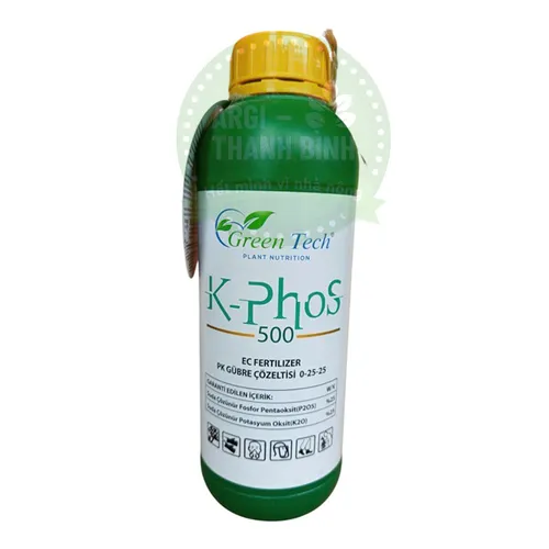 Phân Bón Lá K Phos 500 – Kích Ra Hoa, Bảo Vệ Cây Trồng Khỏi Nấm Bệnh