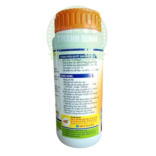 Phân Bón Lá Nhân Sâm - Tăng pH, Kháng Nấm, Đặc Trị Xì Mủ, Thối Rễ, Kích Ra Hoa Đậu Trái