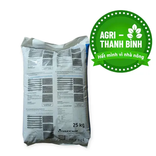 Phân bón Falcon NPK 20-20-20 TE hiệu Grow plant Npk 20 20 20 + TE 25Kg