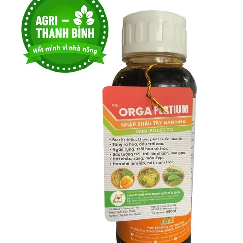 🌿 ORGA PLATIUM – CANXI BO HỮU CƠ NHẬP KHẨU TỪ TÂY BAN NHA