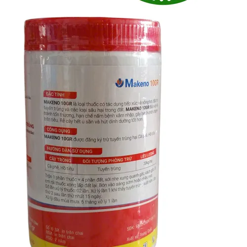 THUỐC TRỪ TUYẾN TRÙNG MAKENO 10GR – DIỆT NHANH TUYẾN TRÙNG