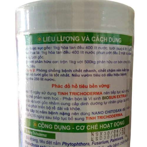 🌱 BIOSUN – TINH TRICHODERMA ĐẬM ĐẶC GẤP 10 LẦN  Siêu chế phẩm vi sinh phòng & trị nấm bệnh – phục hồi rễ – cải tạo đất bền vững