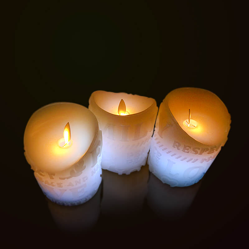 đèn cầy sáp điện tử chữ love 10cm đèn cầy sáp điện tử chữ love 10cm