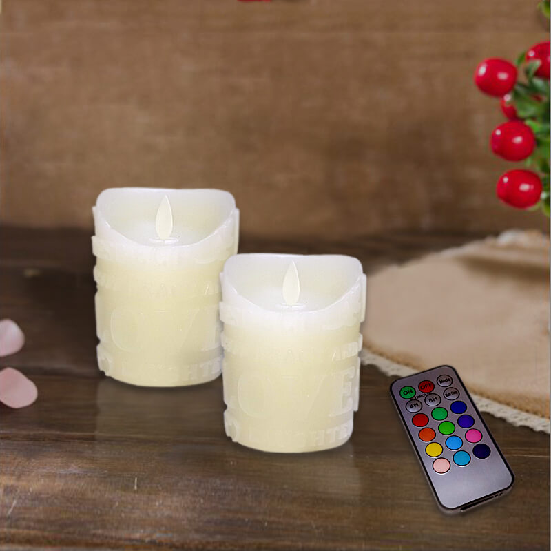 đèn cầy sáp điện tử chữ love 10cm đèn cầy sáp điện tử chữ love 10cm