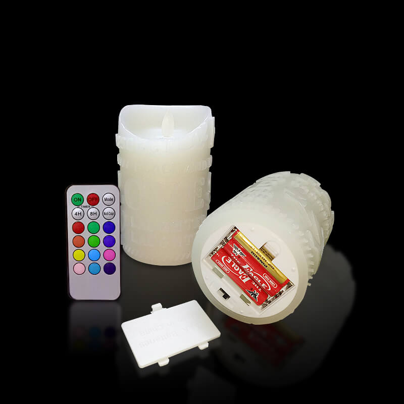 Đèn cầy sáp điện tử chữ love 12.5cm Đèn cầy sáp điện tử chữ love 12.5cm