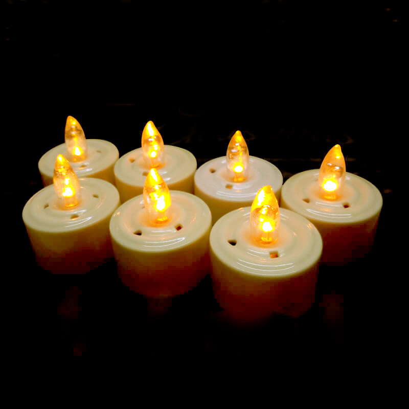 Ly nến điện tử tealight thổi bật tắt Ly nến điện tử tealight thổi bật tắt