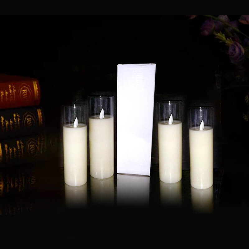 nến điện tử đèn led vàng ly thủy tinh 16cm nến điện tử đèn led vàng ly thủy tinh 16cm