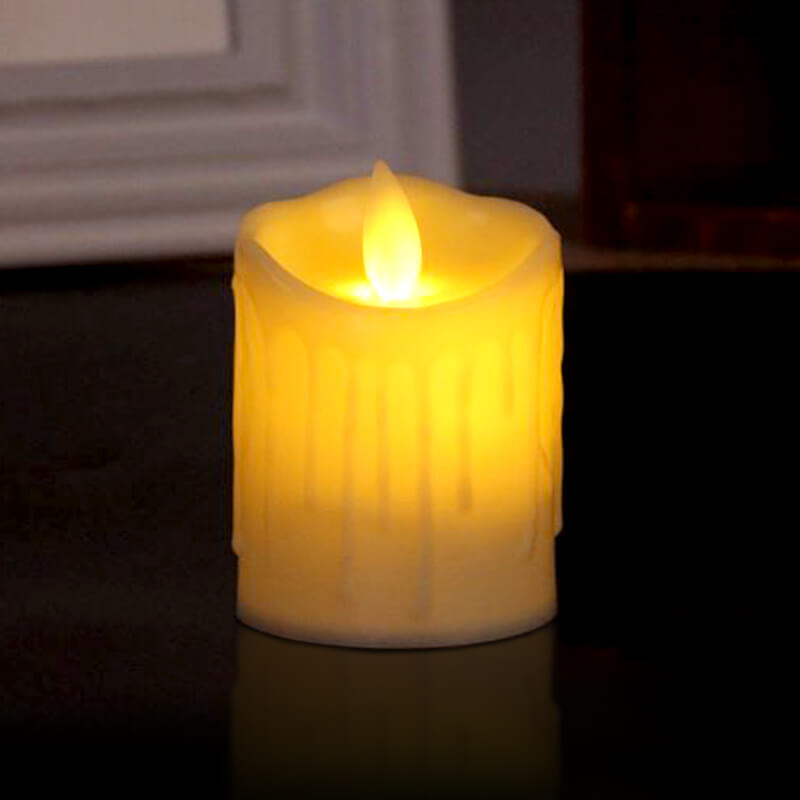 nến điện tử sáp chảy 10cm nến điện tử sáp chảy 10cm