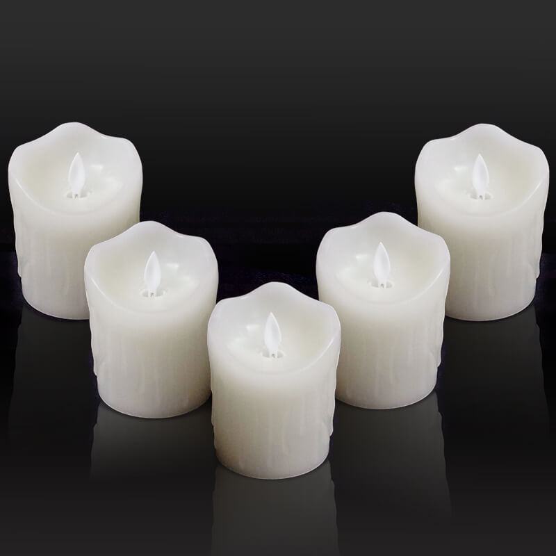 nến điện tử sáp chảy 10cm nến điện tử sáp chảy 10cm