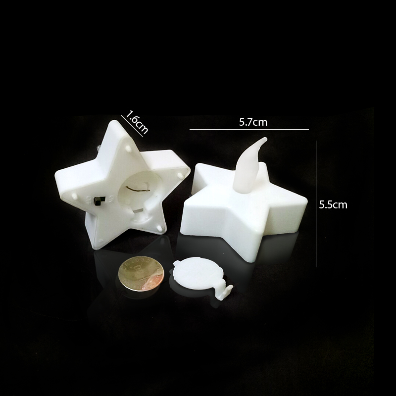 Nến điện tử tealight ngôi sao Nến điện tử tealight ngôi sao