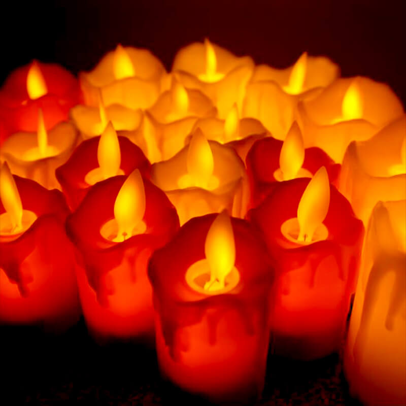 nến sáp điện tử 7cm nến sáp điện tử 7cm