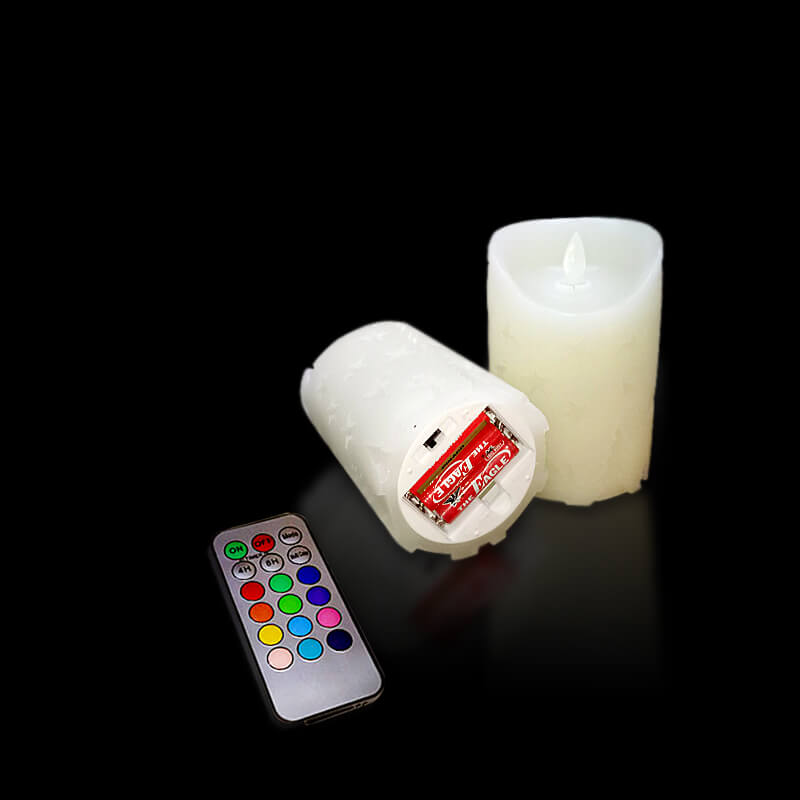 Nến sáp điện tử kiểu ngôi sao led 7 màu 12.5cm Nến sáp điện tử kiểu ngôi sao led 7 màu 12.5cm