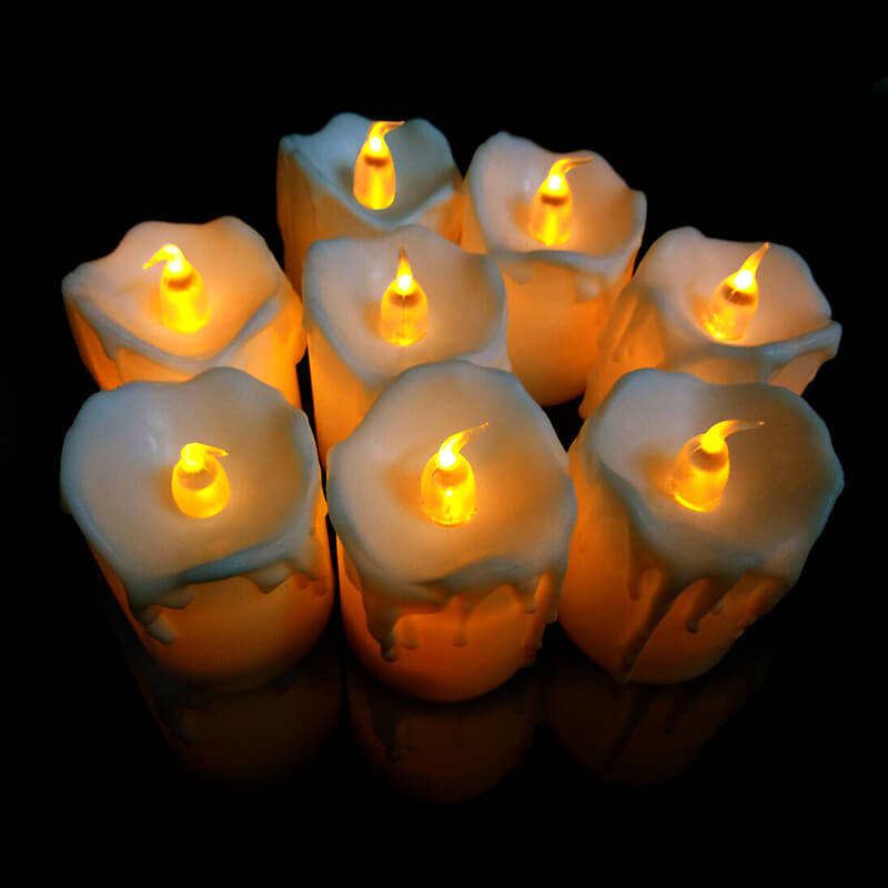 nến tealight điện tử dạng chảy nến tealight điện tử dạng chảy