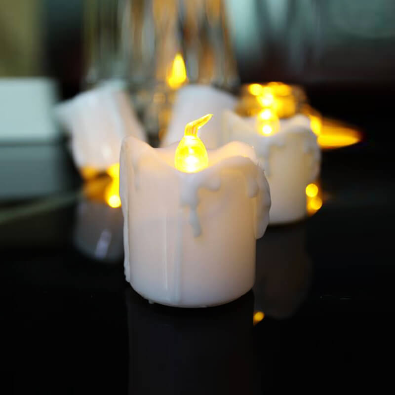 nến tealight điện tử dạng chảy nến tealight điện tử dạng chảy