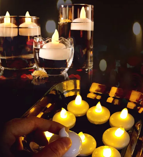 Đèn nến thả nước