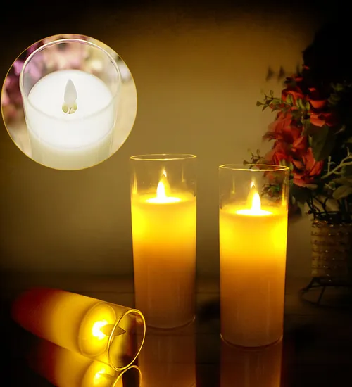 Ly nến thủy tinh 13cm