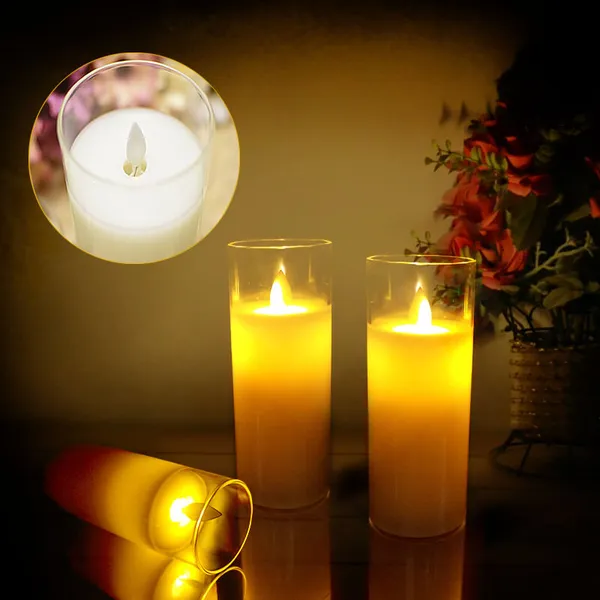 Ly nến thủy tinh 13cm