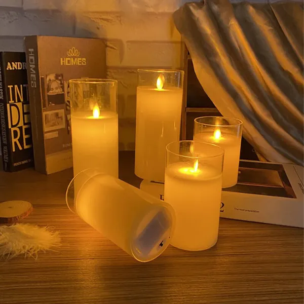 Nến điện tử mua ở đâu 18cm
